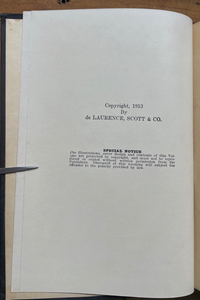 CRYSTAL GAZING & SPIRITUAL CLAIRVOYANCE - de LAURENCE 1st 1913 DIVINATION MAGICK