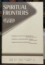 SPIRITUAL FRONTIERS MAGAZINE - Fall 1980 - CHRISTIAN MYSTICISM, JESUS, AFTERLIFE