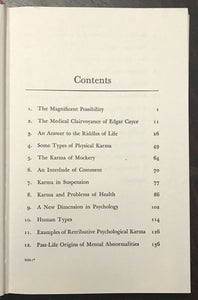 MANY MANSIONS - 1st, 1967 - EDGAR CAYCE PSYCHIC PHENOMENA KARMA REINCARNATION