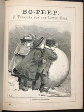 BO-PEEP: A Treasury for the Little Ones, Cassell & Co., 1st/1st 1883 ILLUSTRATED