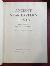 ANCIENT NEAR EASTERN TEXTS RELATING TO THE OLD TESTAMENT - Pritchard, 1st 1950
