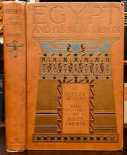 EGYPT AND ITS MONUMENTS, 1912 - ANCIENT EGYPT TEMPLES HISTORY ILLUSTRATED