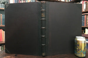 1880s PURGATORY & PARADISE, Gustave Dore - ANGELS DEMONS FOLIO 13.5", 2 Vols