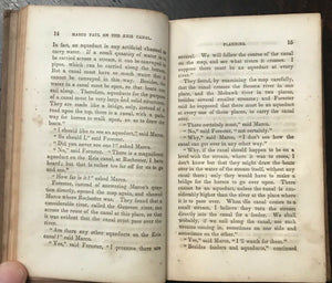 MARCO PAUL'S TRAVELS, ADVENTURES - Abbot, 1st 1845 - 19th Cent LAKE ERIE TRAVEL