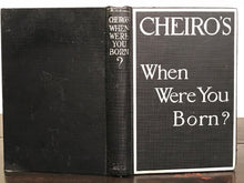 WHEN WERE YOU BORN? - CHEIRO, 1st/1st, 1914 - Astrology, Numerology, Divination