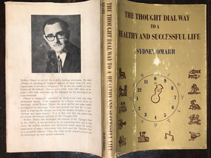 SYDNEY OMARR - THE THOUGHT DIAL WAY TO A HEALTHY & SUCCESSFUL LIFE, 1st/1st 1969