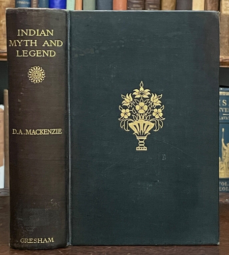 INDIAN MYTH AND LEGEND - MacKenzie 1920 - INDIA GODS DIVINITIES DEMONS MAGIC