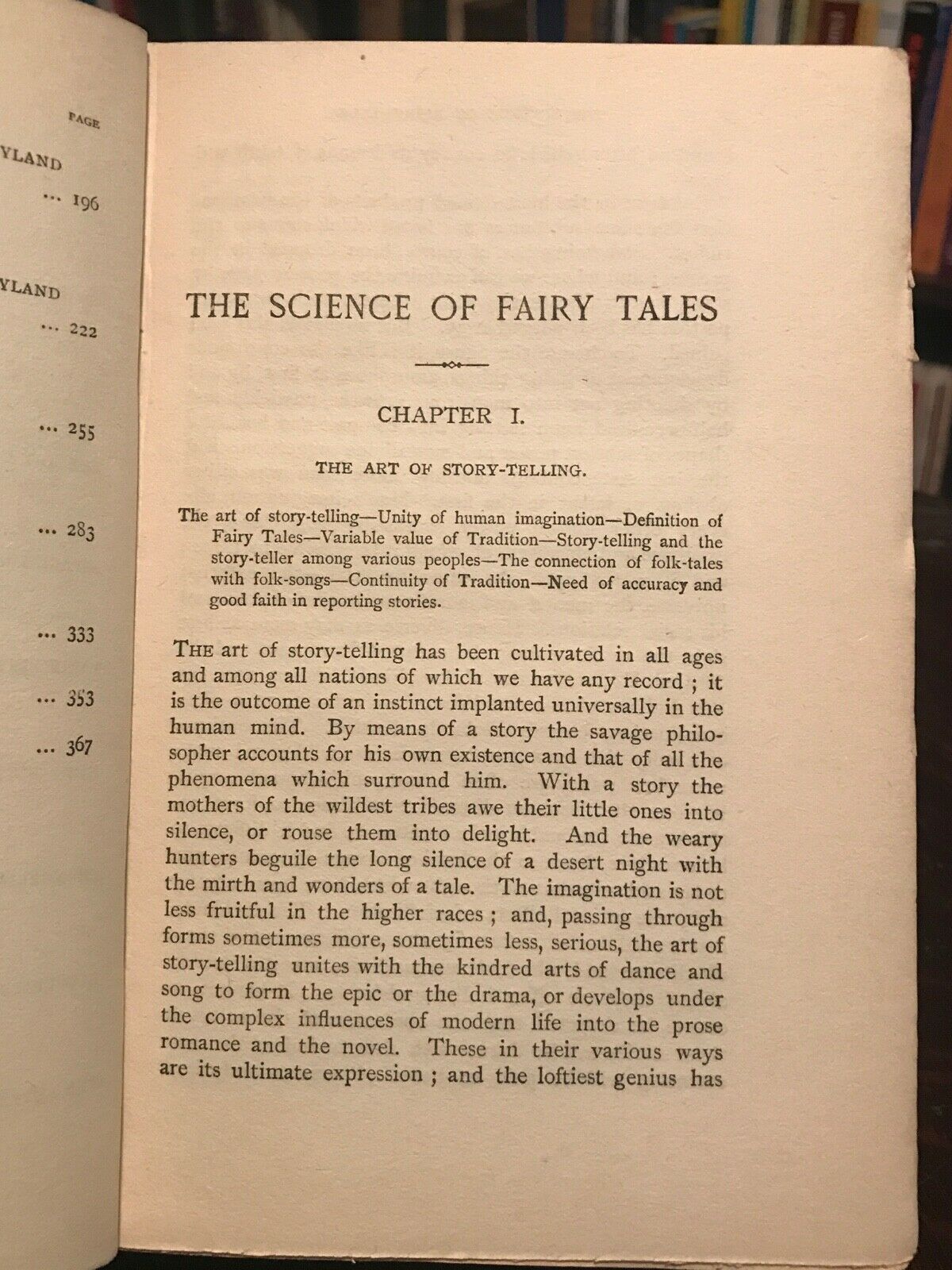 SCIENCE OF FAIRY TALES AN INQUIRY INTO FAIRY MYTHOLOGY 1925, AA Mil