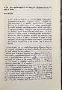 SPIRITUAL FRONTIERS MAGAZINE - Fall 1980 - CHRISTIAN MYSTICISM, JESUS, AFTERLIFE