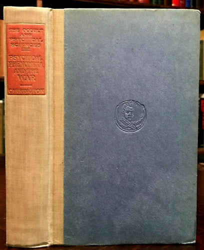 PSYCHICAL PHENOMENA AND THE WAR - Carrington, 1920 - DEATH SPIRITS DREAMS GHOSTS