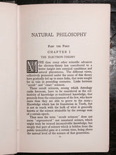 A.E. THIERENS - NATURAL PHILOSOPHY, 1st/1st 1920 ASTROLOGY HERMETIC OCCULT MAGIC