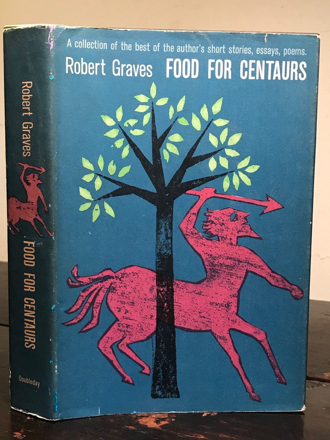 FOOD FOR CENTAURS - ROBERT GRAVES - 1st/1st 1960 HC/DJ War Poetry, Short Stories
