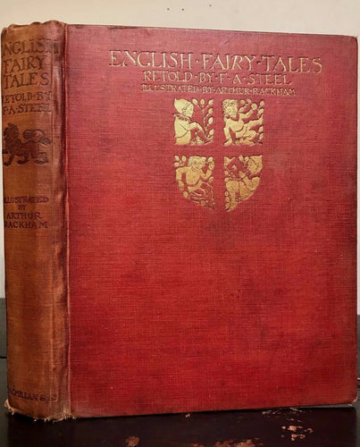 ARTHUR RACKHAM ~ ENGLISH FAIRY TALES, Retold by Flora Annie Steel, 1st/1st 1918