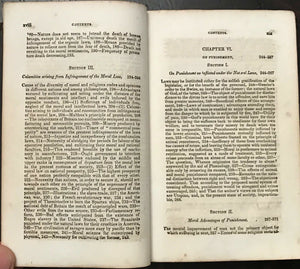 CONSTITUTION OF MAN - Combe, 1845 - PHRENOLOGY BRAIN MIND RELATIONSHIPS BEHAVIOR