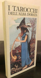 TAROCCHI DELL'ALBA DORATA - Berti, 1st Ed 1990 TAROT CARDS, Magick Fairies Elves