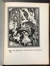 THE FAIRY ALPHABET AS USED BY MERLIN - MacKinstry, 1st 1933 ILLUSTRATED FAIRIES