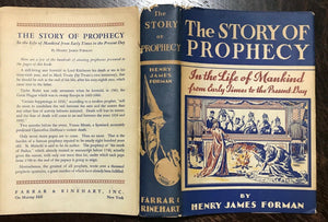 THE STORY OF PROPHECY - Forman, 1st Ed, 1936 - SECOND SIGHT SEERS FORETELLING