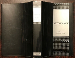 WITCHCRAFT - 1st Ed, 1972 - WITCHES WICCA OCCULT WITCH TRIALS PERSECUTION SATAN