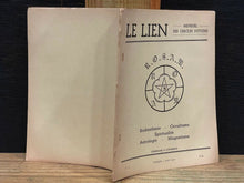 LE LIEN FRENCH OCCULT MAGAZINE - JULY-AUG 1963 APOCALYPSE SERPENT ENERGY