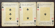 REVELATION FORTUNE TELLING PLAYING CARDS - 1919 - DIVINATION, ORACLE