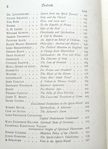 NEXT WORLD INTERVIEWED - Horn, 1st 1896 SPIRITS GHOST CHANNELING OCCULT MESSAGES