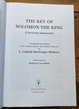 KEY OF SOLOMON THE KING (CLAVICULA SALOMONIS) - Mathers, 1991 - SPELLS GRIMOIRE