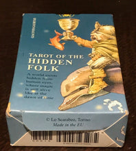 TAROT OF THE HIDDEN FOLK - 1st Ed, 2002 - FAIRY ELVES GNOMES CARDS DECK OOP