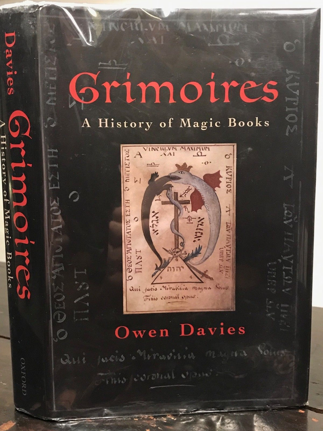 GRIMOIRES: A HISTORY OF MAGIC BOOKS - Davies, 1st 2009, WITCHCRAFT MAGICK SPELLS