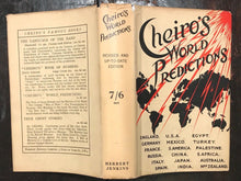 CHEIRO'S WORLD PREDICTIONS - CHEIRO (Warner) - 1928, Psychic Palmistry Astrology