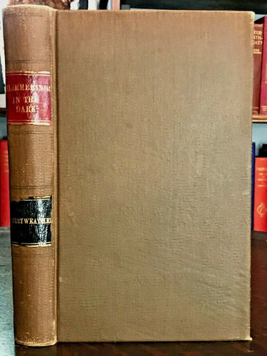 GLIMMERINGS IN THE DARK - 1st, 1850 - WITCHCRAFT MAGIC PERSECUTION SUPERSTITIONS