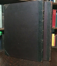 1880s PURGATORY & PARADISE, Gustave Dore - ANGELS DEMONS FOLIO 13.5", 2 Vols