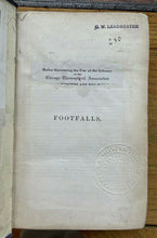FOOTFALLS ON THE BOUNDARY OF ANOTHER WORLD - 1st 1860, C.W. LEADBEATER'S COPY