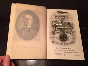 PROCEEDINGS OF THE GRAND ENCAMPMENT KNIGHTS TEMPLAR 29th TRIENNIAL CONCLAVE 1904