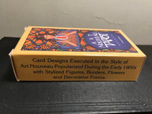 ART NOUVEAU TAROT Card Deck by Matt Myers, 1989, NEAR MINT CONDITION Belgium