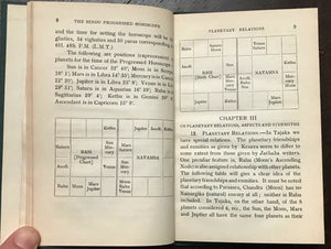 VARSHAPHAL OR THE HINDU PROGRESSED HOROSCOPE - Raman, 1945 PLANETS DIVINATION