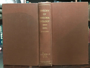 THEORY OF PNEUMATOLOGY - 1st, 1834 SOUL GHOSTS SPIRITS APPARITIONS PSYCHIC BODY