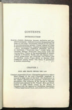 CRIMINAL PROSECUTION & CAPITAL PUNISHMENT OF ANIMALS - Evans, 1st 1906