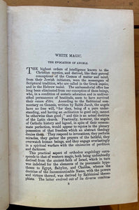 THE OCCULT SCIENCES - A.E. WAITE, 1923 - WHITE BLACK MAGICK TALISMANS DIVINATION