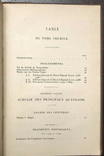 ORACLES DE MICHEL DE NOSTREDAME - 1st, 1867 2 Vols NOSTRADAMUS PROPHECIES