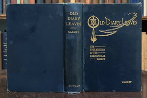 OLD DIARY LEAVES - 1st 1895, Olcott - BLAVATSKY THEOSOPHY PHILOSOPHY HISTORY