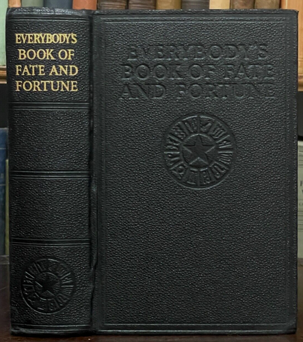 EVERYBODY'S BOOK OF FATE AND FORTUNE - 1st, 1935 - DIVINATION PROPHECY OCCULT