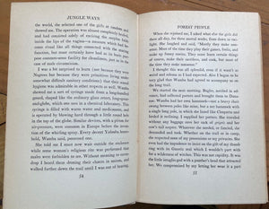 JUNGLE WAYS - Seabrook, 1931 - BLACK SORCERY WITCHCRAFT AFRICA CANNIBALISM RITES