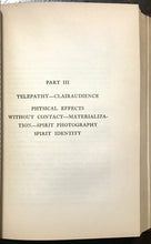 WIDOW'S MITE AND OTHER PSYCHIC PHENOMENA - 1st 1904, GHOSTS SPIRITS DIVINATION