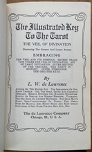 ILLUSTRATED KEY TO THE TAROT - De Laurence, 1st 1918 DIVINATION OCCULT PROPHECY