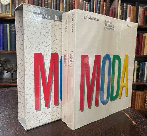 LA MODA ITALIANA - 1st 1987, 2 Vols - ITALIAN FASHION STYLE COUTURE 20th Century