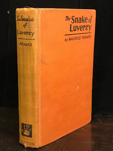 THE SNAKE OF LUVERCY by MAURICE RENARD, 1st / 1st 1930 FRENCH SCI FI / HORROR