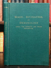 MAGIC, DIVINATION, AND DEMONOLOGY - JEWISH HEBREW MAGICK DEMONS OCCULTISM