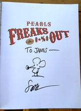 PEARLS FREAKS THE #*%# OUT -  Stephan Pastis, 1st 2012 with SIGNED MOUSE DRAWING