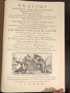 ANATOMY IMPROV'D & ILLUSTRATED  B. GENGA 1723 LTD ED 2500 ANATOMY LITHOS, FOLIO