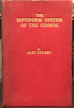 THE SEPTIFORM SYSTEM OF THE COSMOS - Alec Stuart, 1928 ASTROLOGY OCCULT STARS